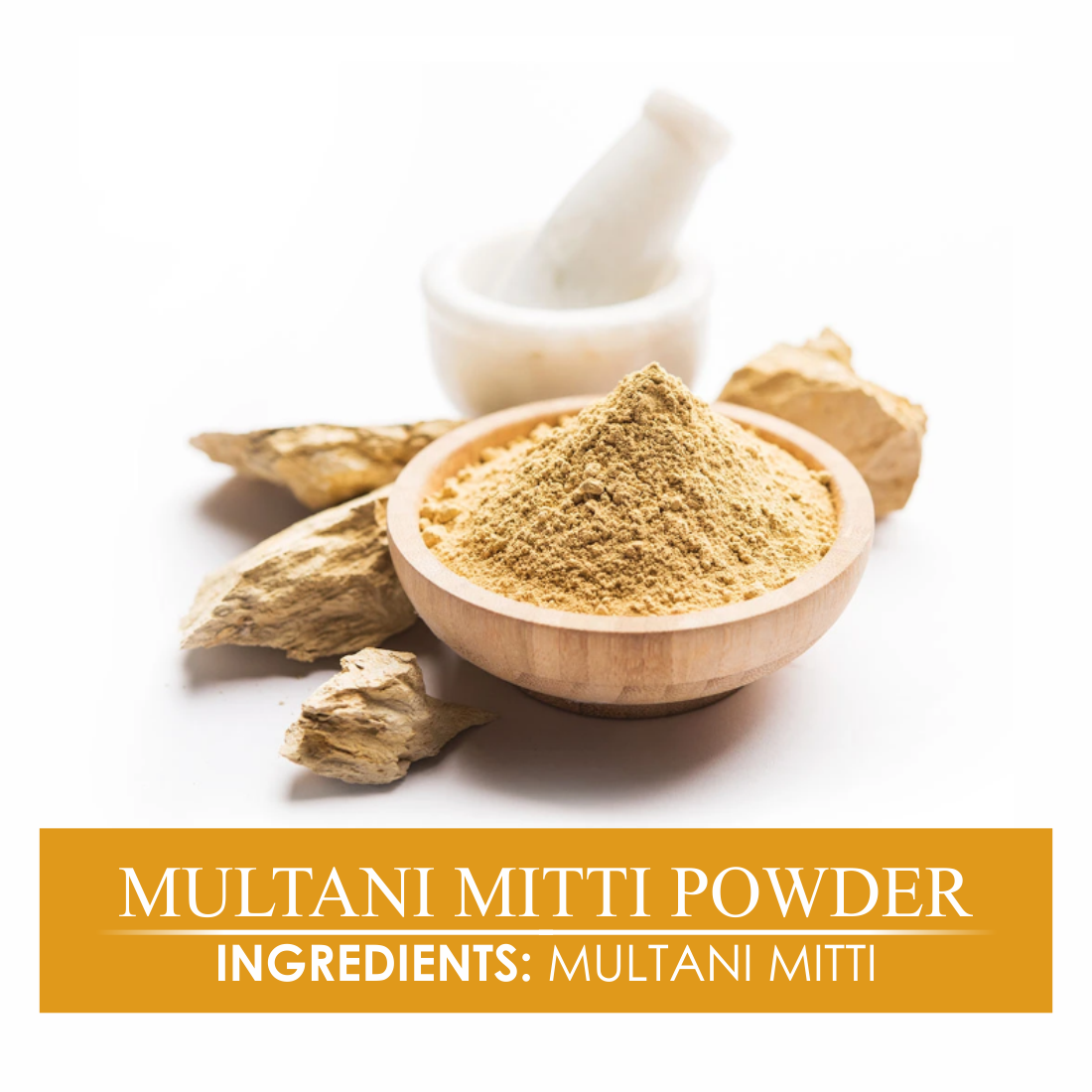 Nuerma Science Multani Mitti Powder For Glowing Skin & Anti Pigmentation 
