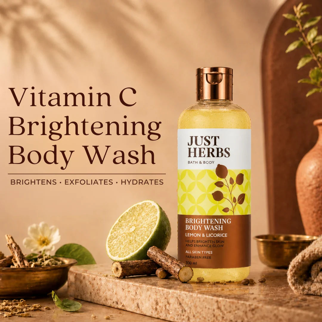 Vitamin C Brightening Body Wash with Lime and Liquorice 
