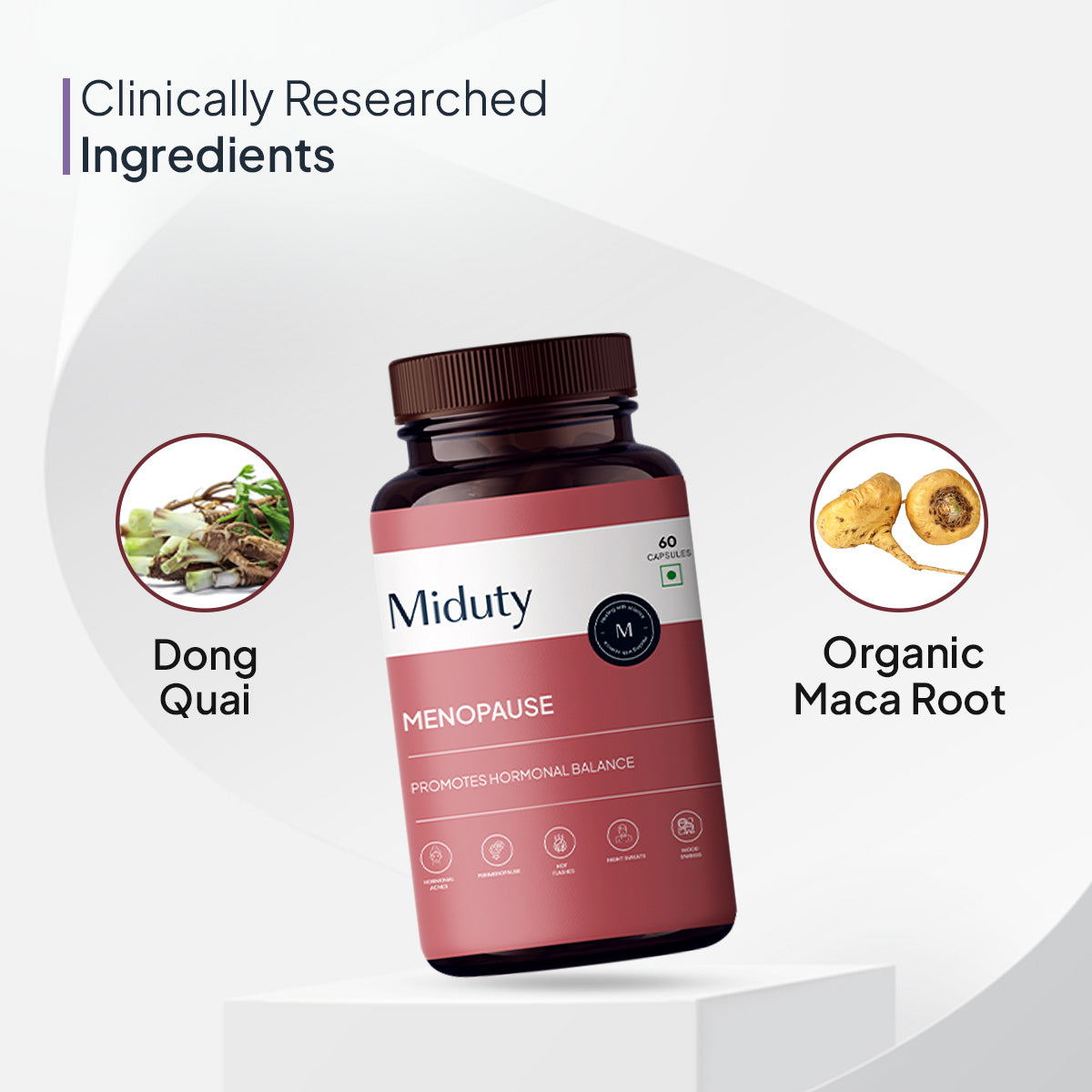 Miduty by Palak Notes Menopause Capsules 