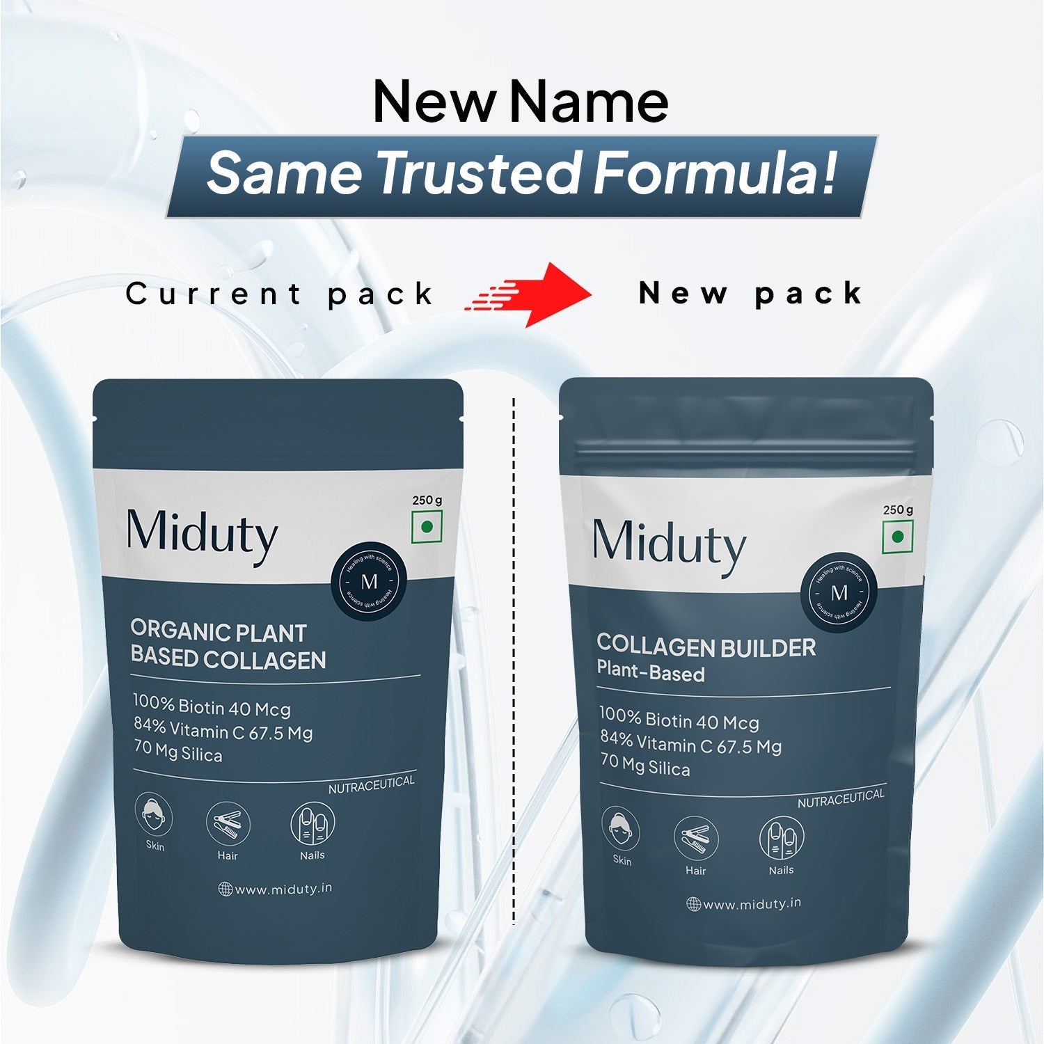 Miduty by Palak Notes Organic Plant Based Collagen 