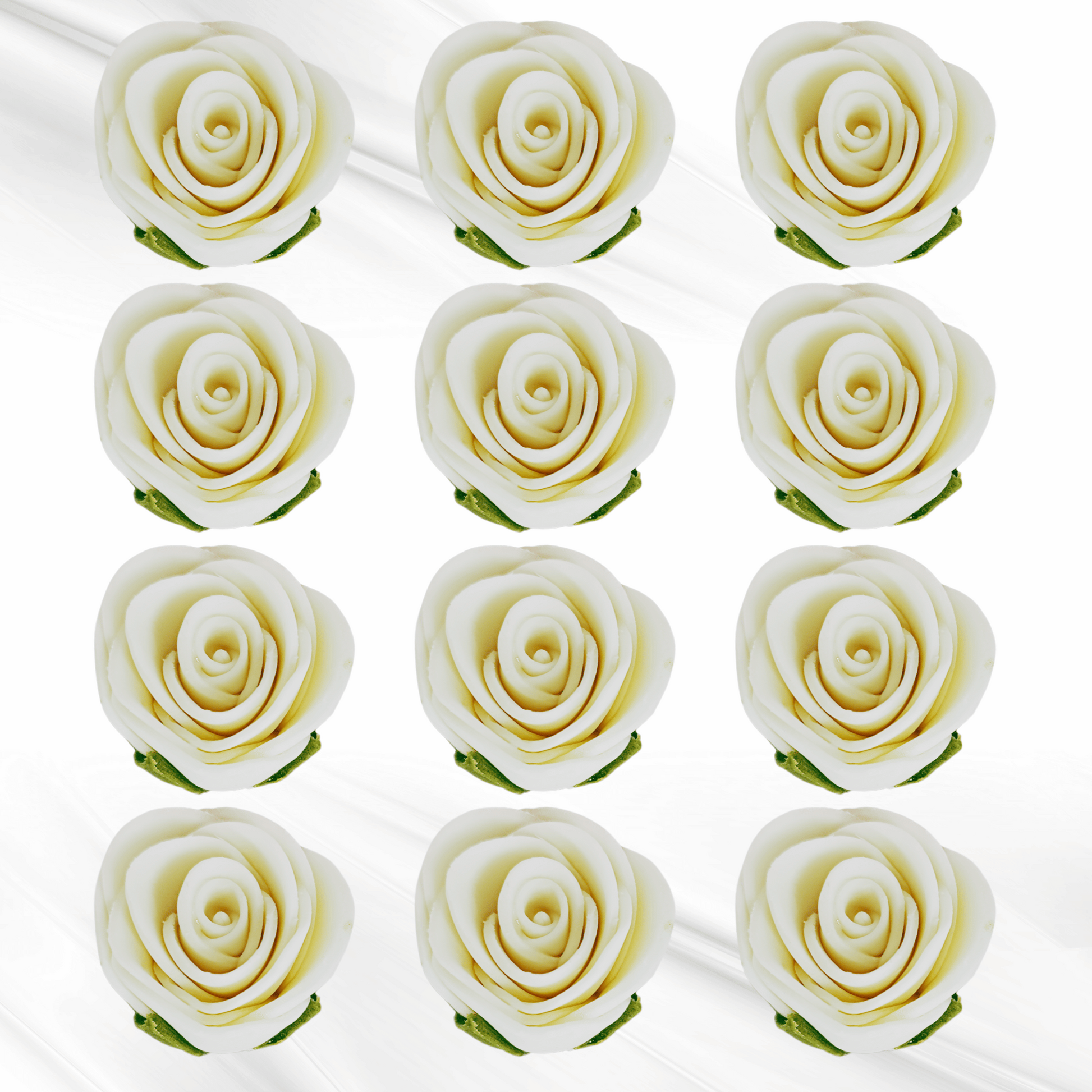 Confect White | Edible Sugar Flowers