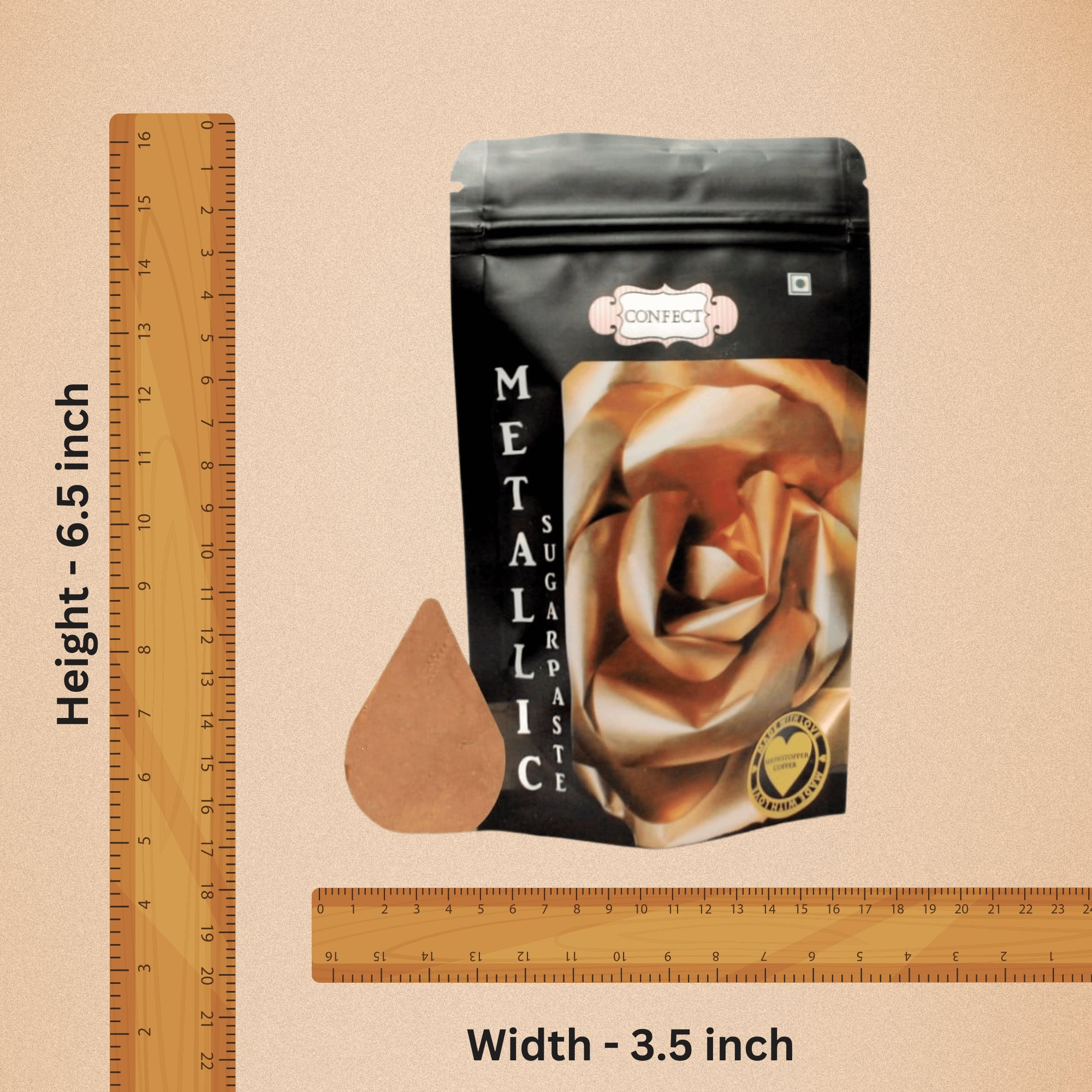 Confect Showstopper Copper | Edible Sugar Paste