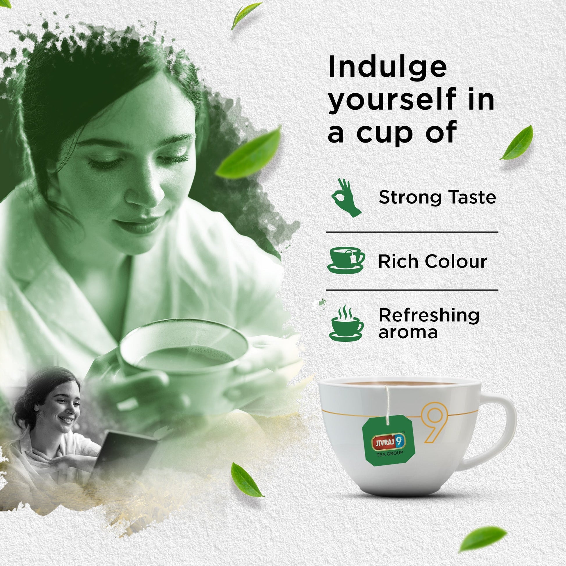 jivraj9 Tea C.t.c. Leaf Teabags