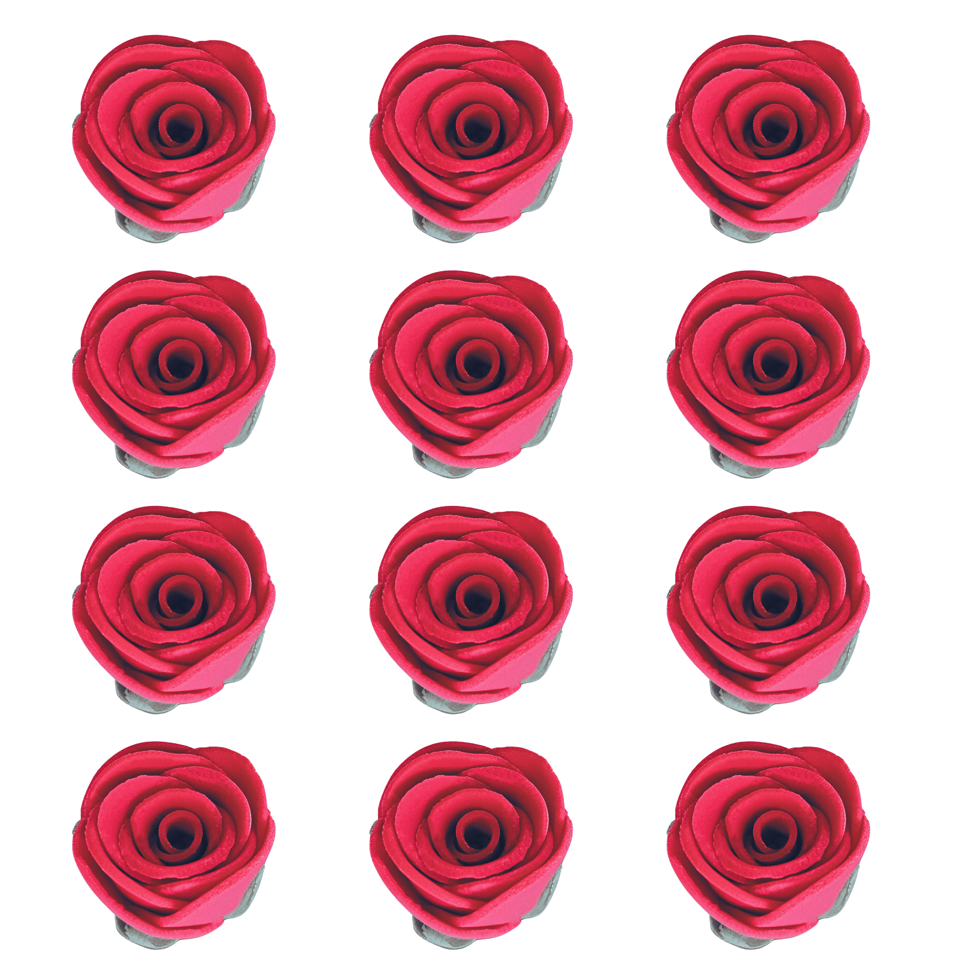 Confect Crimson Pink | Edible Sugar Roses Topper