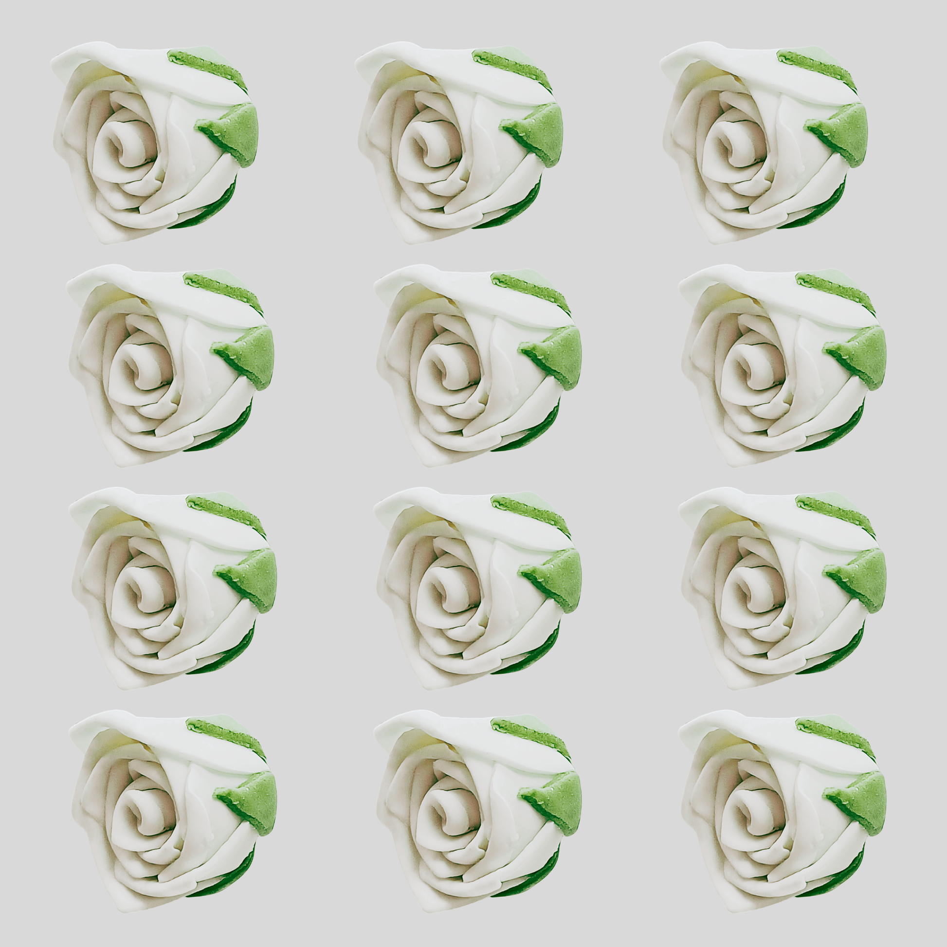 Confect Venison White Princess | Edible Sugar Roses Topper