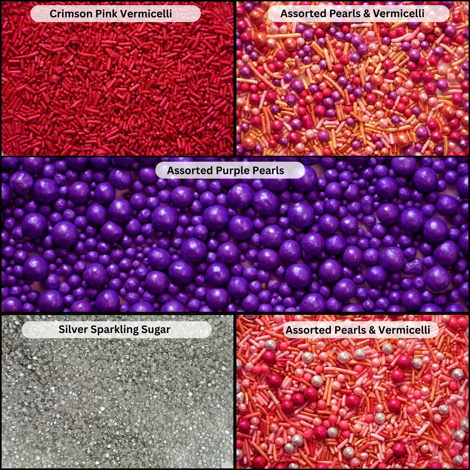 Confect Fusion Mashup Sprinkles FM Multipack 4