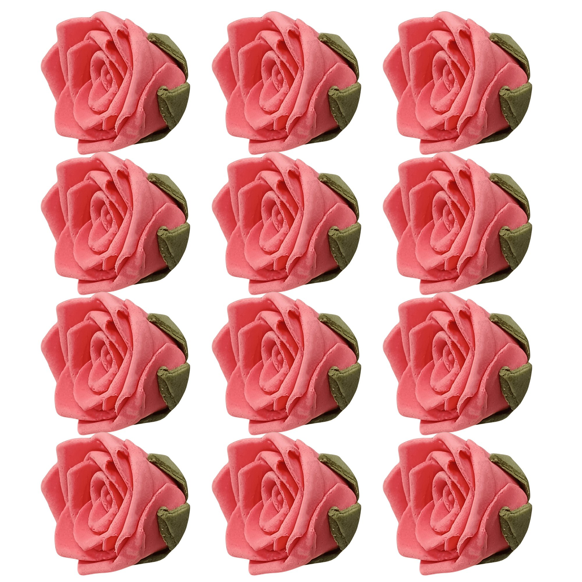 Confect Salmon Pink | Edible Sugar Roses Topper