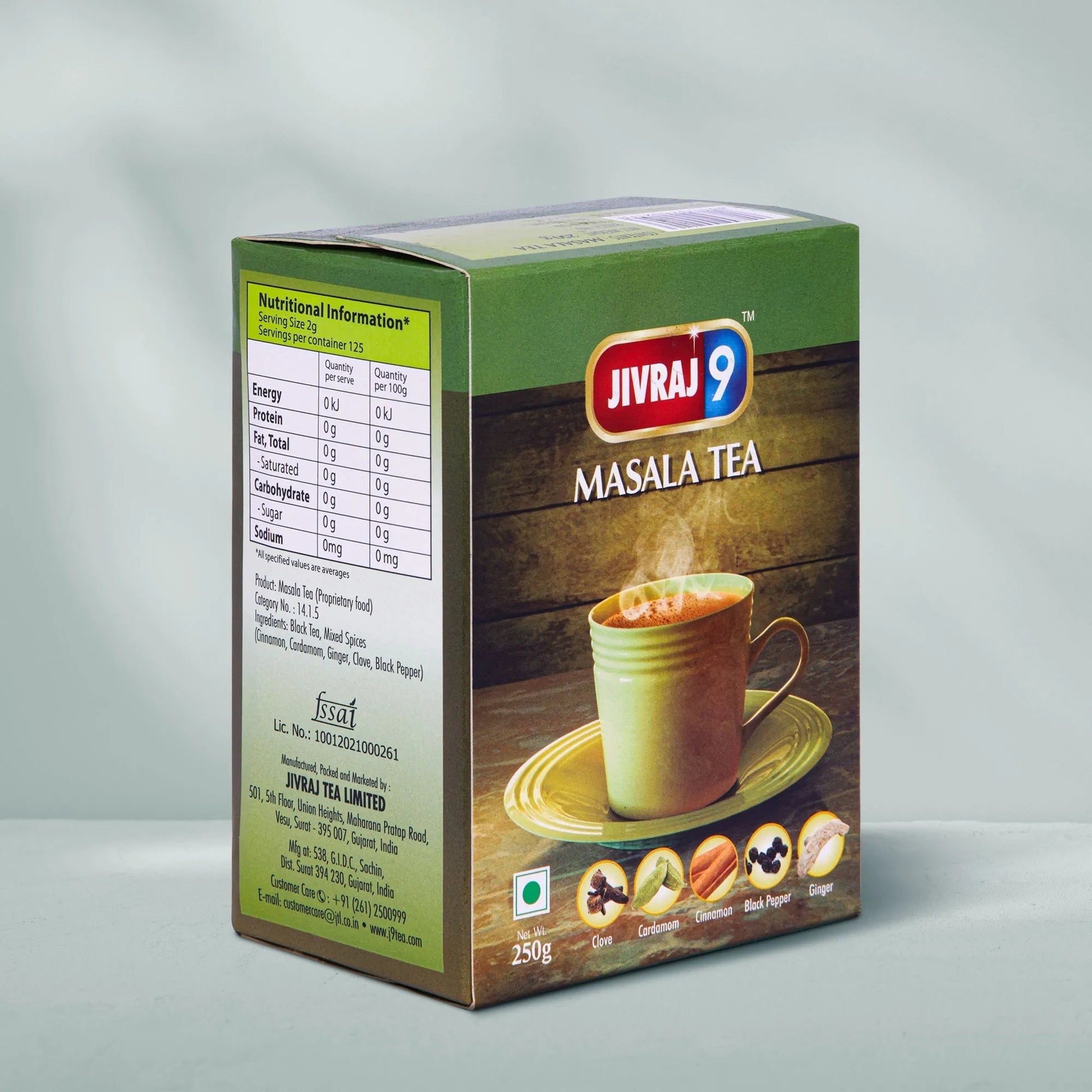 jivraj9 Tea Masala Tea Box Pack