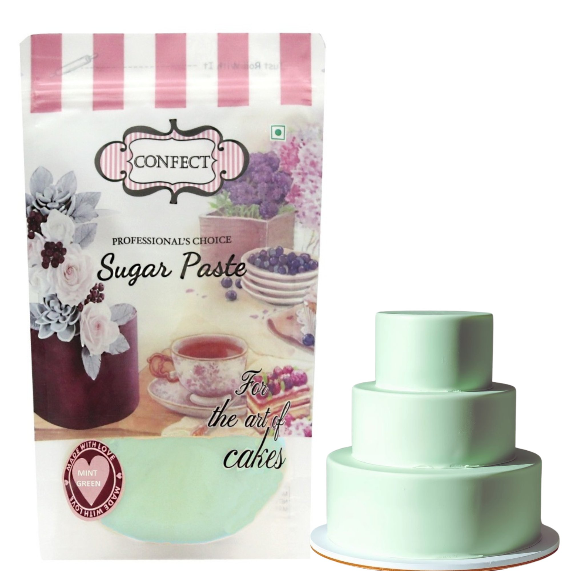 Confect Mint Green Fondant | Edible Sugarpaste