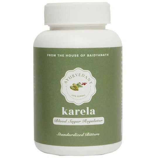 Baidyanath Jhansi Ayurvedant Karela Capsules - Grab2buy