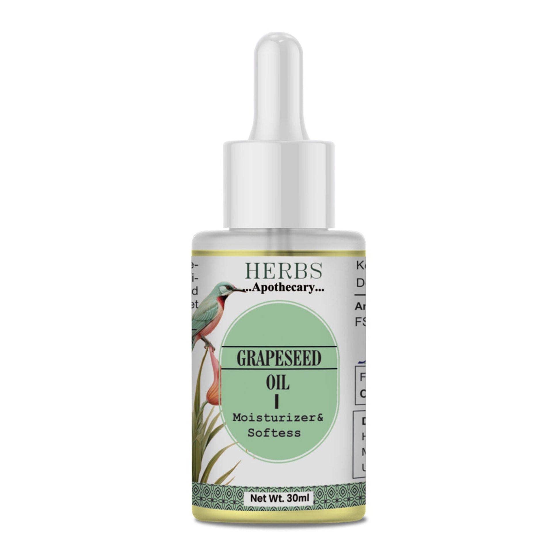 Zenvista Herbs Apothecary Grape Seed Oil For Moisturizer & Softens  Grab2Buy Zenvista Grab2Buy