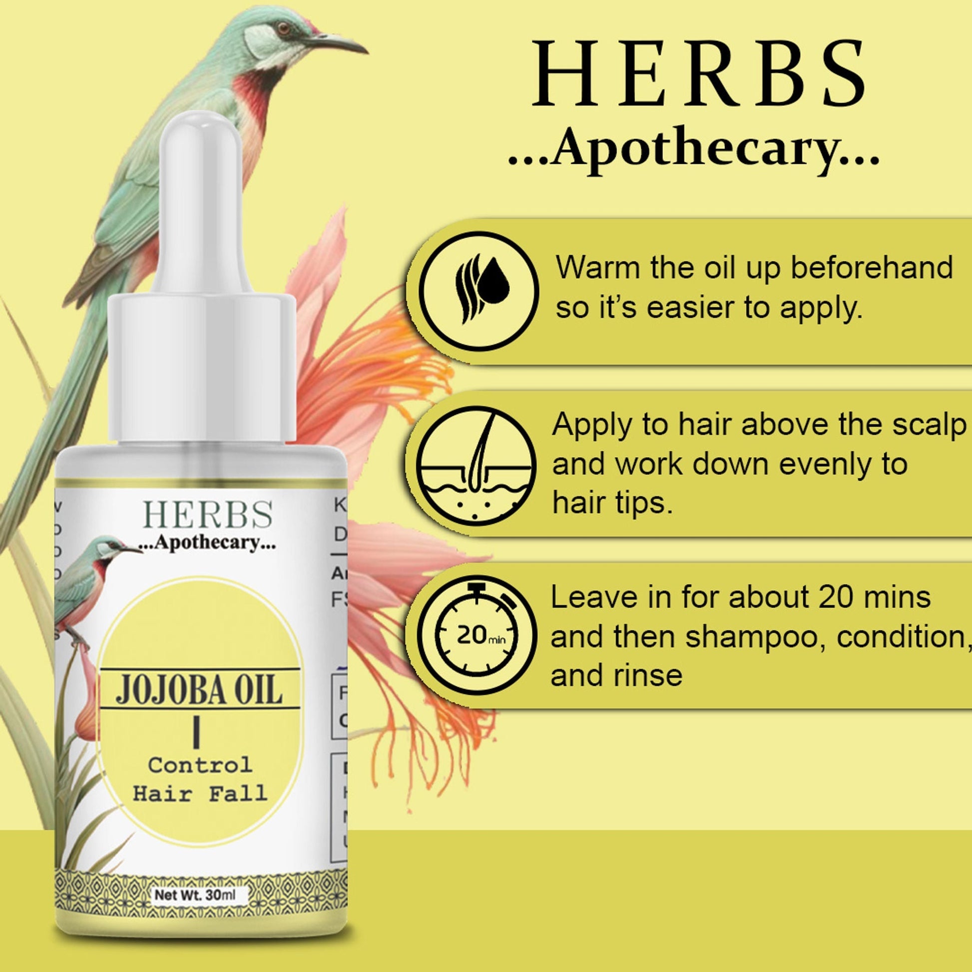 Zenvista Herbs Apothecary Jojoba Oil For Control Hair Fall  Grab2Buy Zenvista Grab2Buy