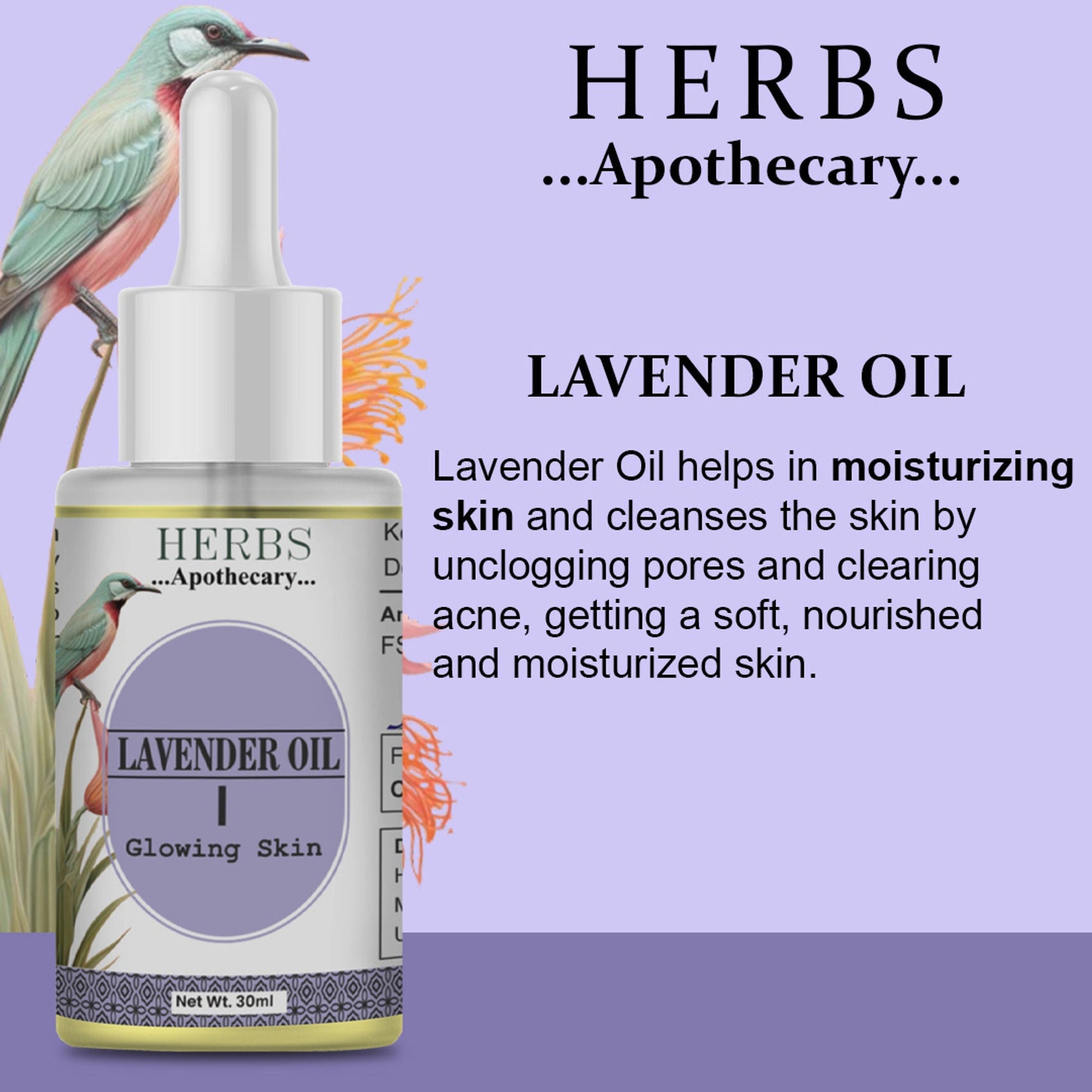 Zenvista Herbs Apothecary Lavender Oil For Glowing Skin  Grab2Buy Zenvista Grab2Buy