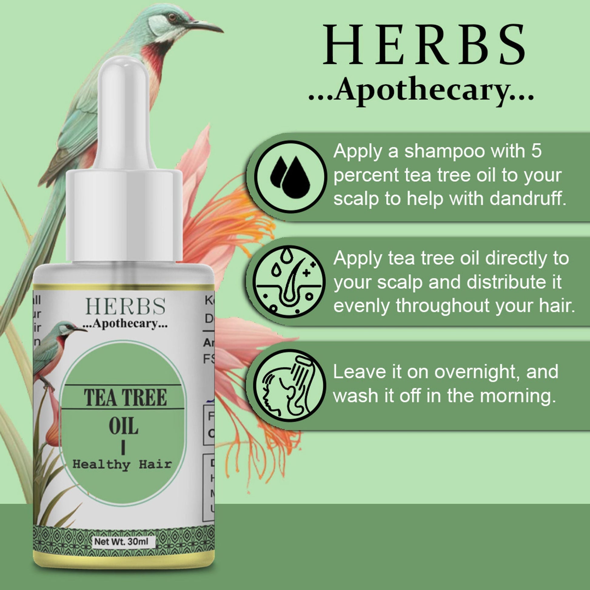 Zenvista Herbs Apothecary Tea Tree Oil For Hair  Grab2Buy Zenvista Grab2Buy