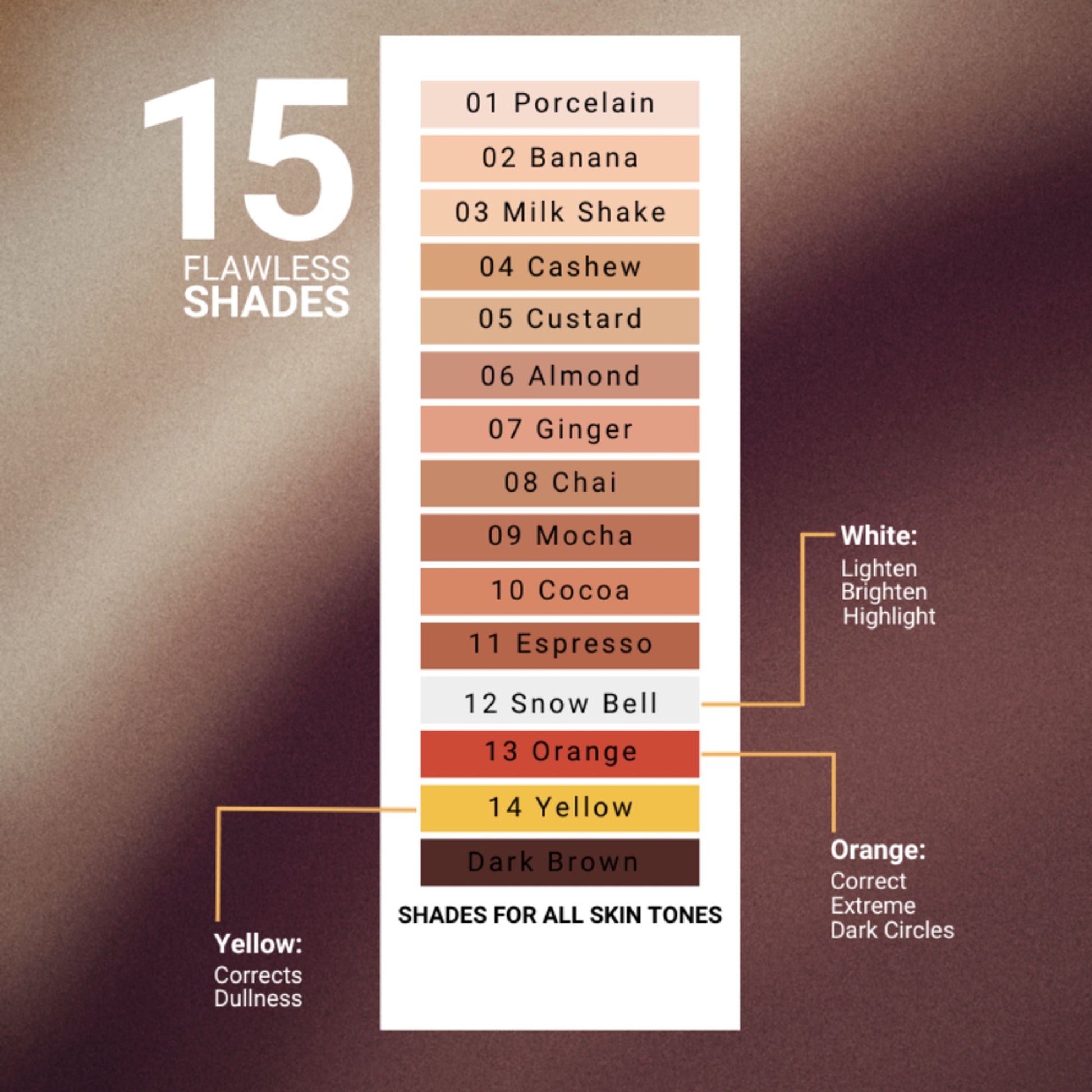CUFFS N LASHES Cover It All Liquid Concealer - 03 Milk Shake