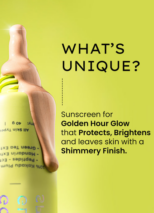 Hyphen By Kriti Sanon Golden Hour Glow Screen Spf 50 Pa+++ 