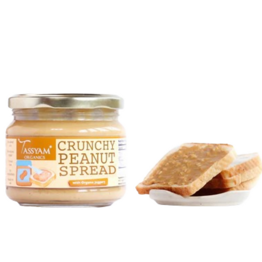 Tassyam Organics Crunchy Peanut Butter