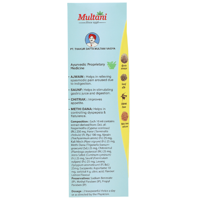 Multani Combo Pack of Pachmeena Tonik & Pachmeena Liquid No Added Sugar (300ml Each) 