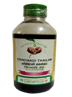 Vaidyaratnam Chinchadi Thailam 