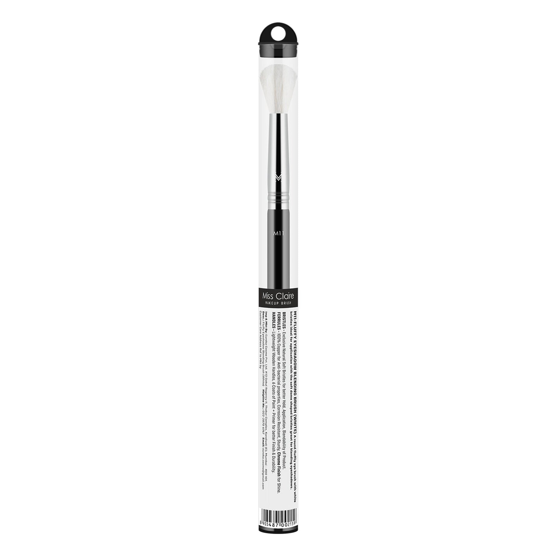 Miss Claire M11 - Fluffy Eyeshadow Blending Brush (White) - Chrome