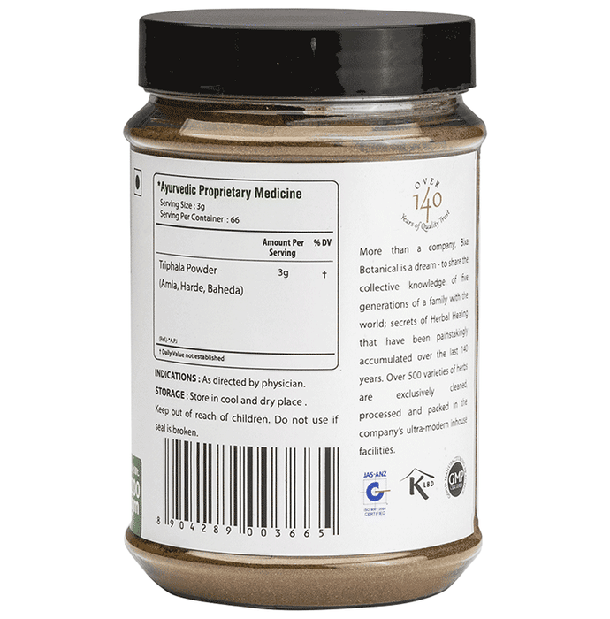Bixa Botanical Triphala Powder 