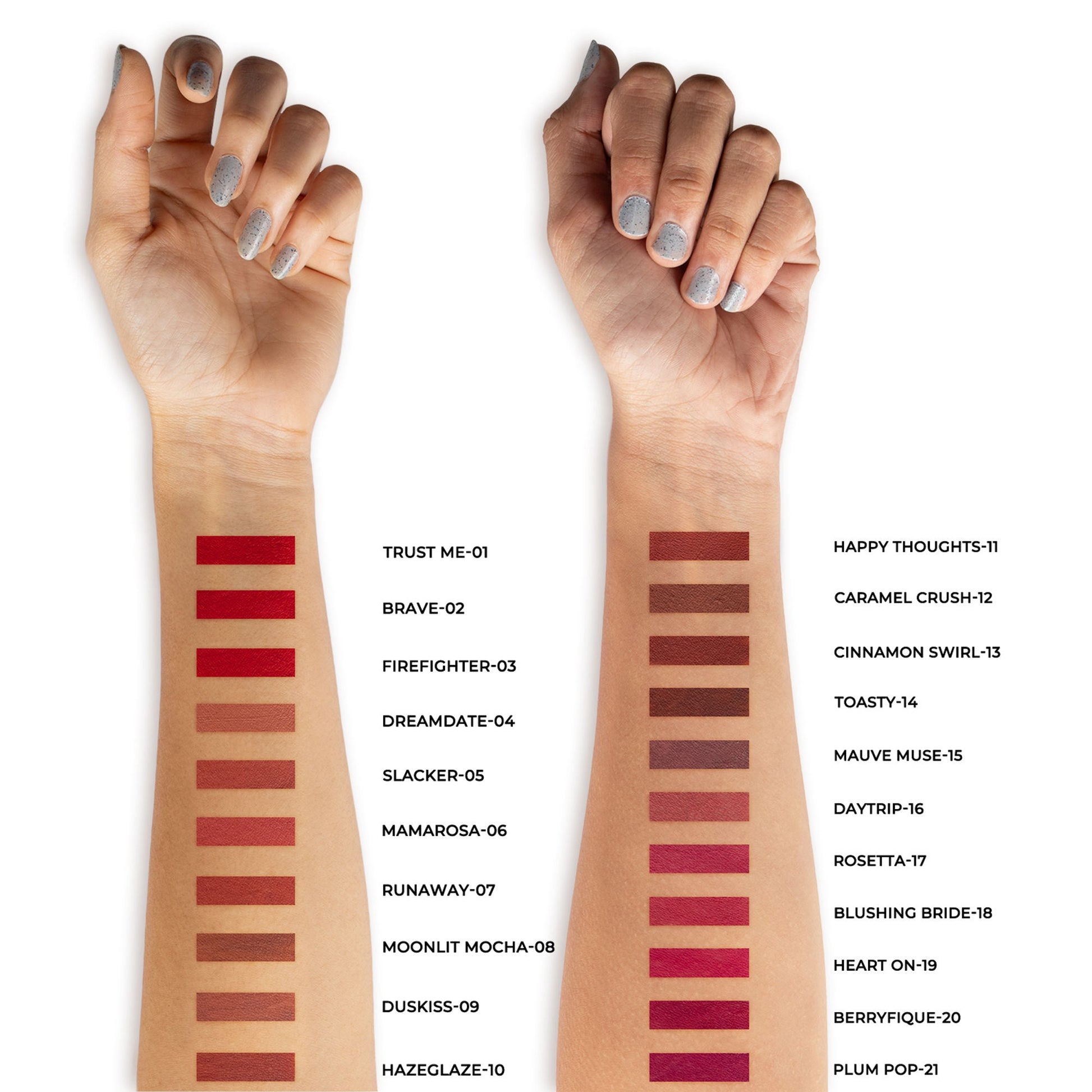 Miss Claire Dewy Matte Lip Color - 08 Moonlit Mocha