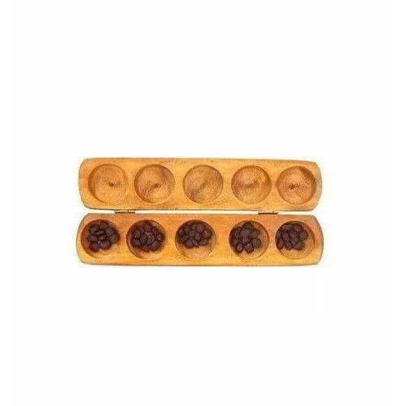 Ancient Living Vamana Guntalu / Pallanghuzi / Mancala wooden Board Game  Grab2Buy Ancient Living Grab2Buy