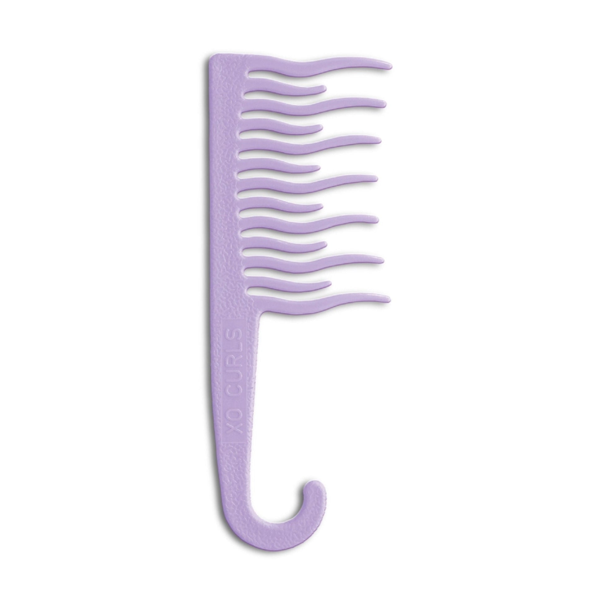 XO Curls Shower Detangling Comb - Lavender  Grab2Buy XO Curls Grab2Buy