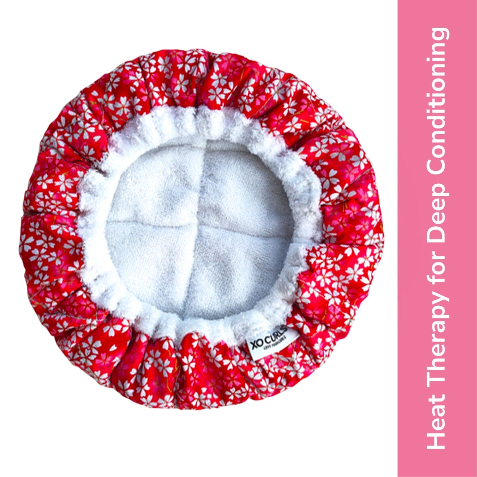 XO Curls Flax Seed Heat Cap For Deep Conditioning  Grab2Buy XO Curls Grab2Buy