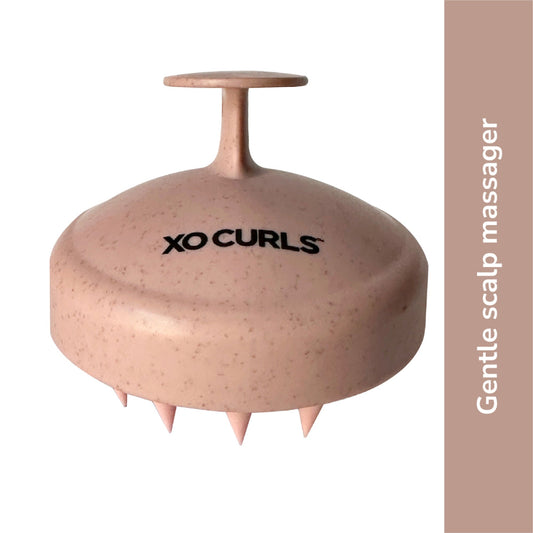 XO Curls Scalp Massaging Shampoo brush - Pink  Grab2Buy XO Curls Grab2Buy