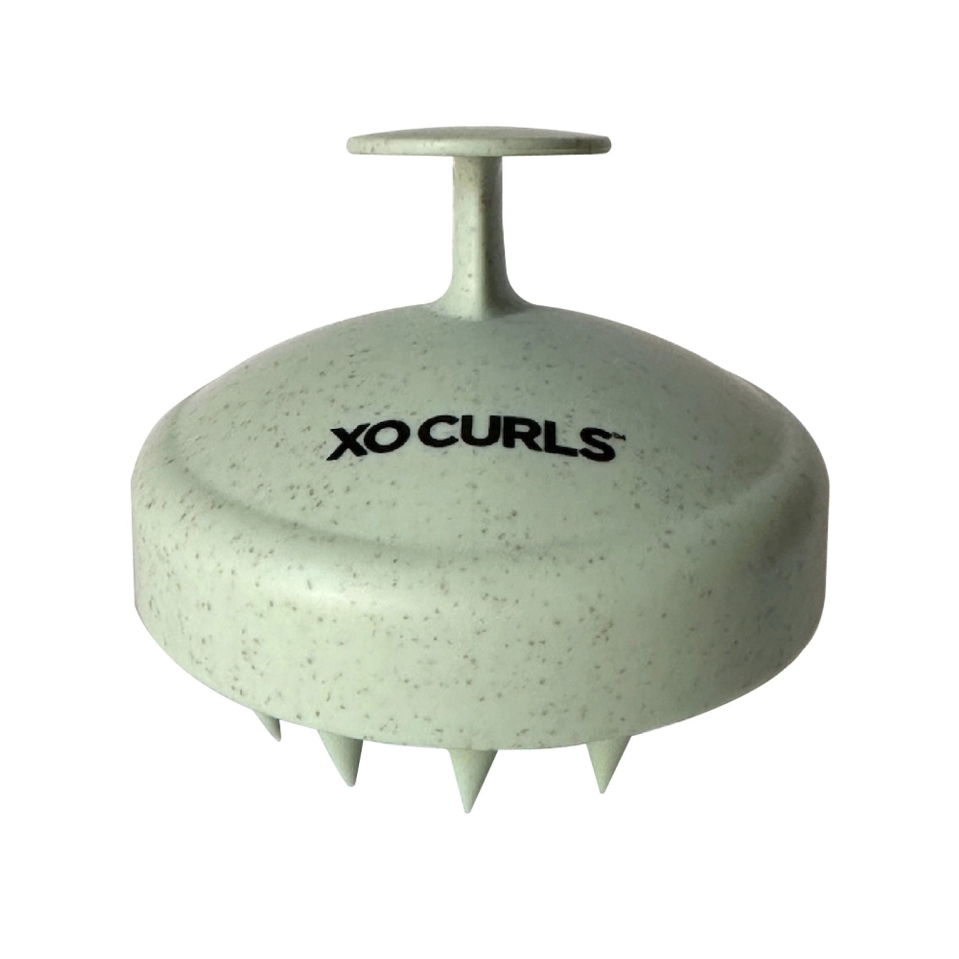 XO Curls Scalp Massaging Shampoo brush - Green  Grab2Buy XO Curls Grab2Buy