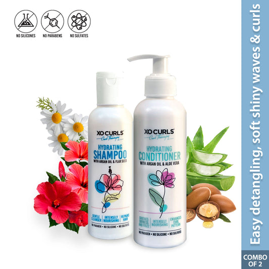 XO Curls Shampoo & Conditioner Combo  Grab2Buy XO Curls Grab2Buy
