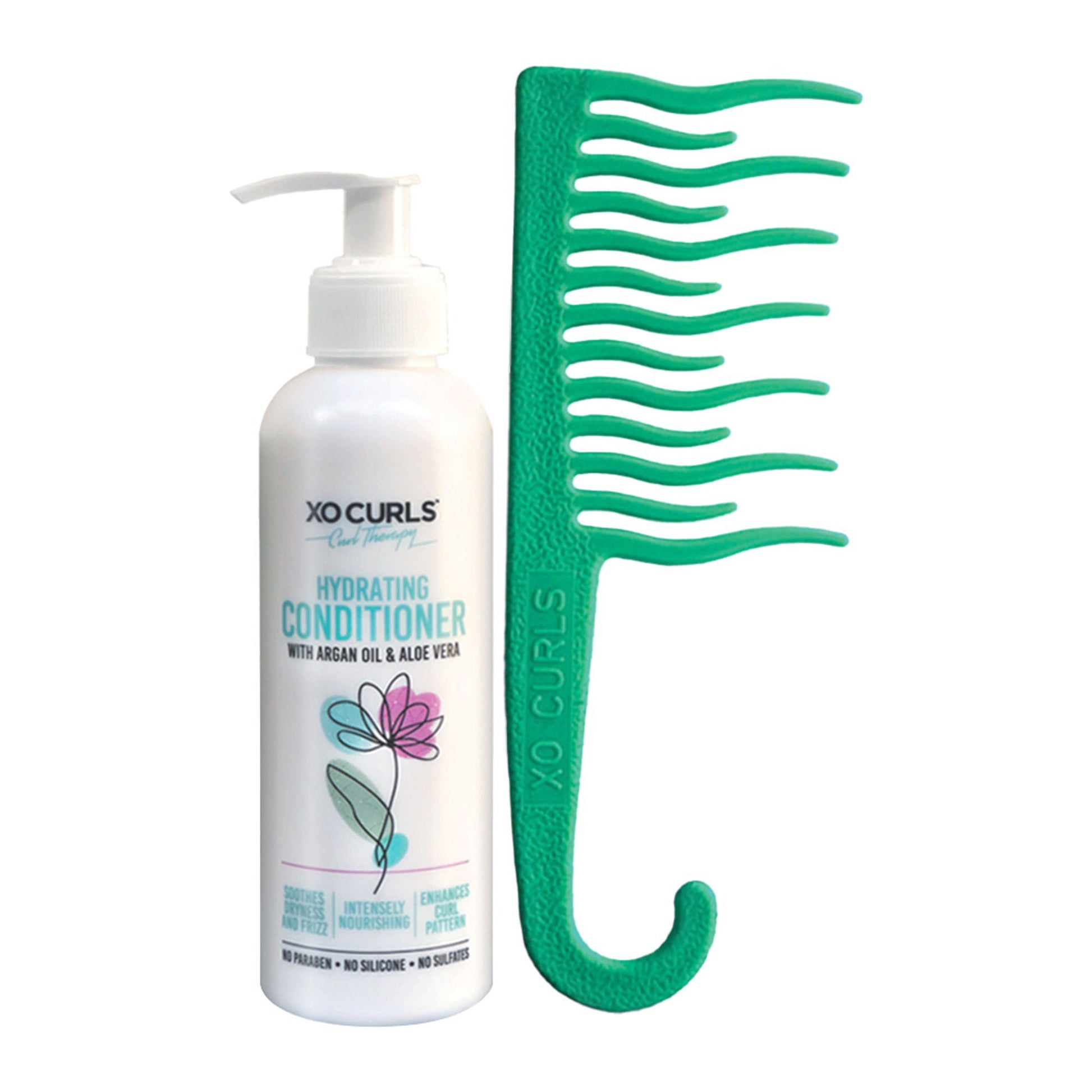 XO Curls Comb & Conditioner Combo  Grab2Buy XO Curls Grab2Buy
