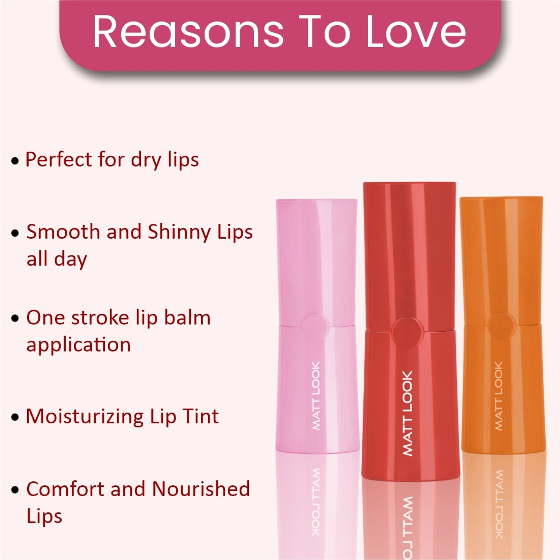Matt Look Color Revival Glam Balm Moisturizing Lip Tint 