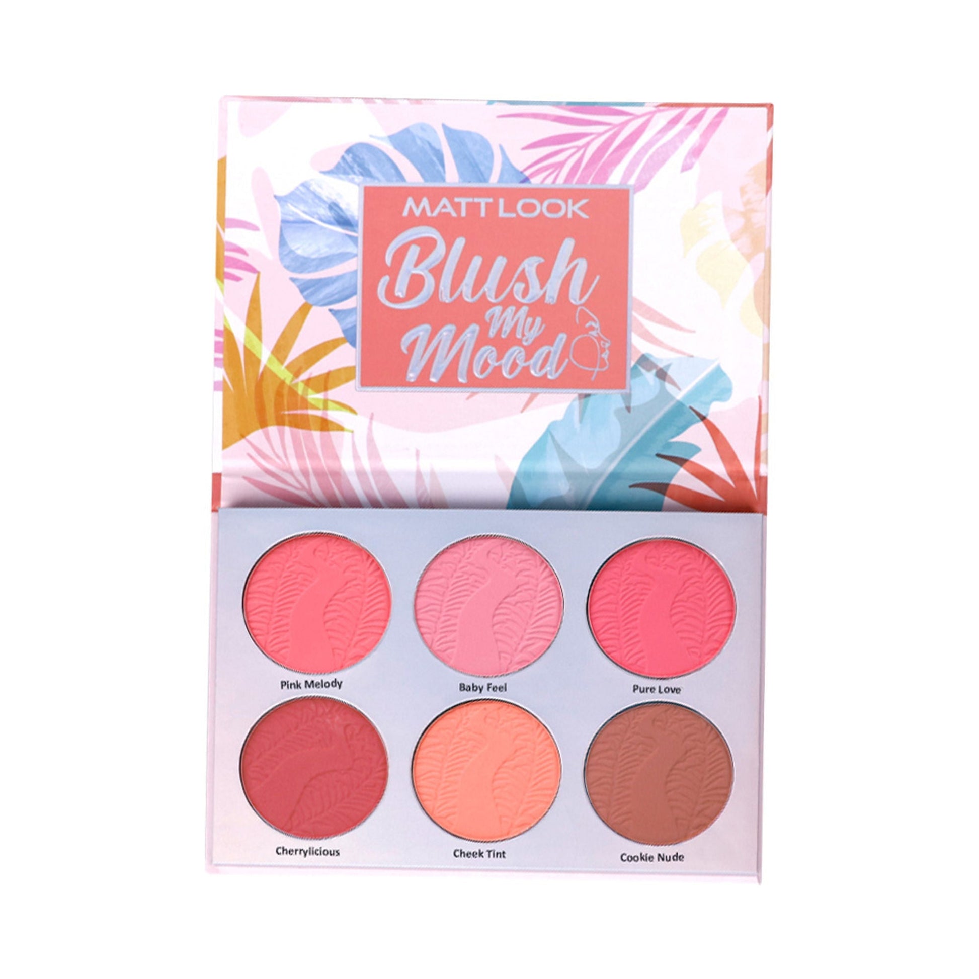 Matt Look Blush My Mood Highly Pigmented Blusher Palette - 02 Beautiful Inside Out 