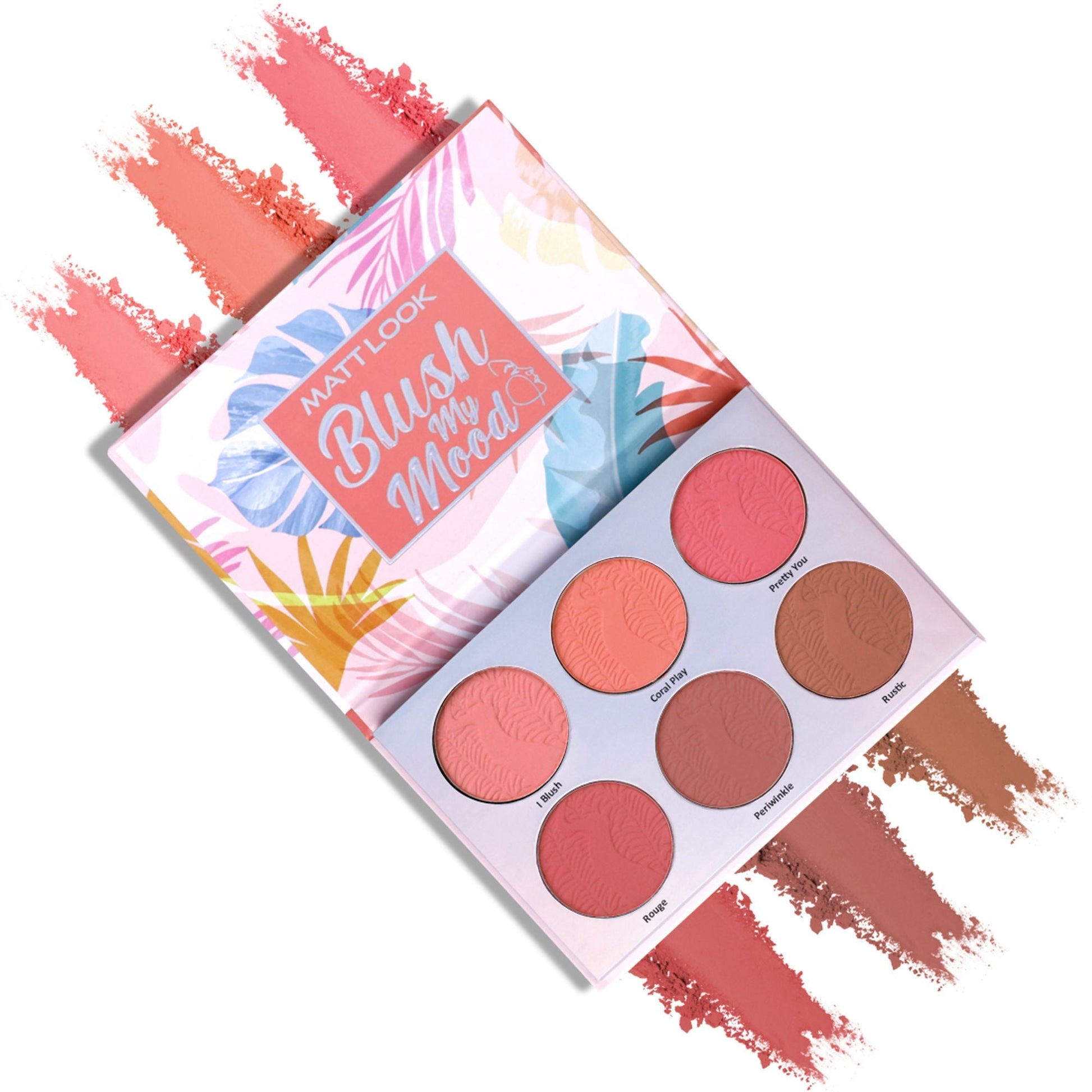 Matt Look Blush My Mood Highly Pigmented Blusher Palette - 03 Thats My Style | Grab2Buy