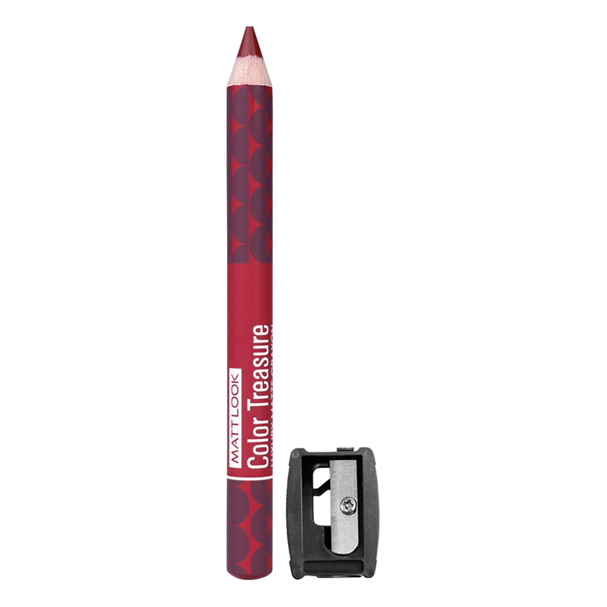 Matt Look Color Treasure Luxury Matte Lip Pencil Crayon - 06 Pure Hollywood 