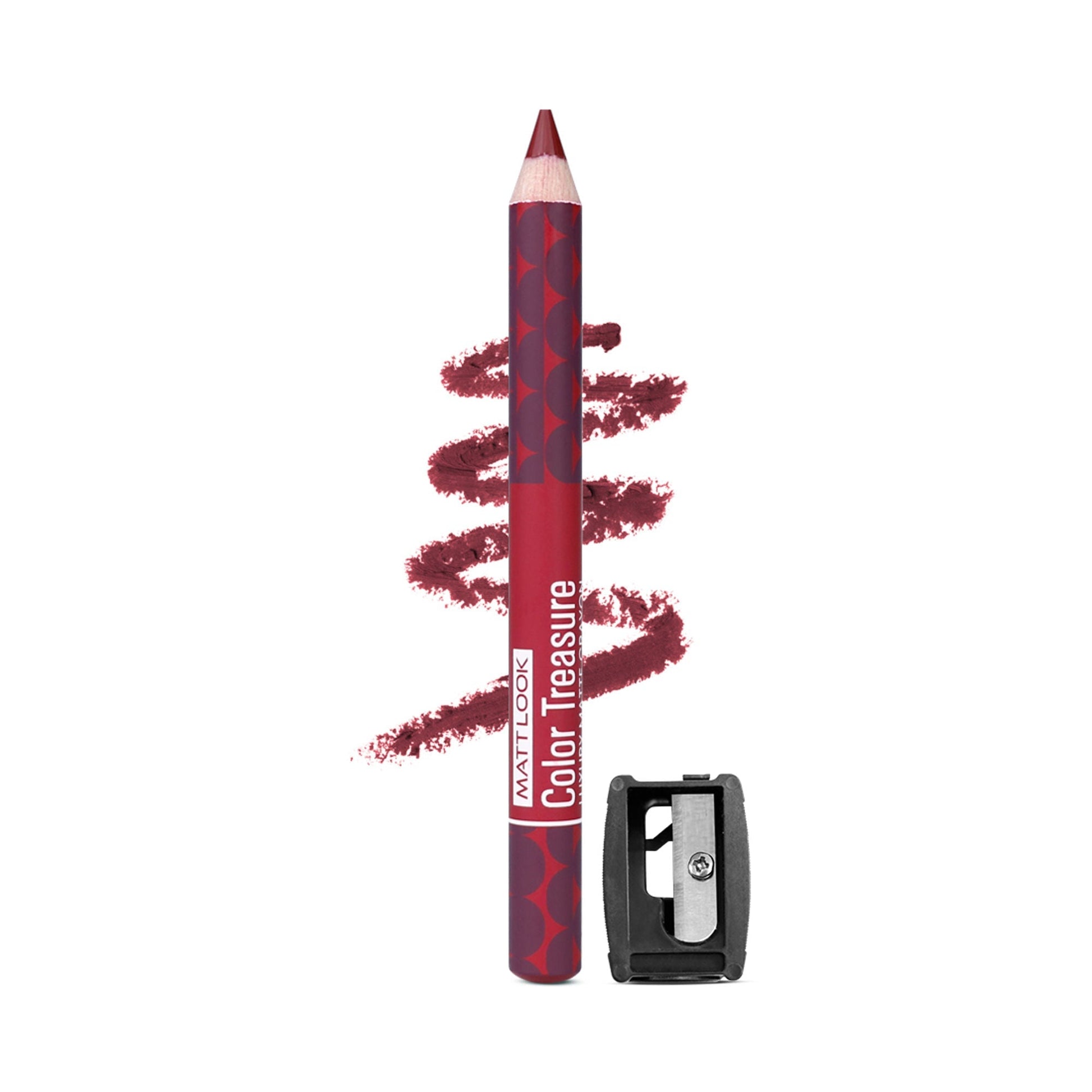 Matt Look Color Treasure Luxury Matte Lip Pencil Crayon - 06 Pure Hollywood 