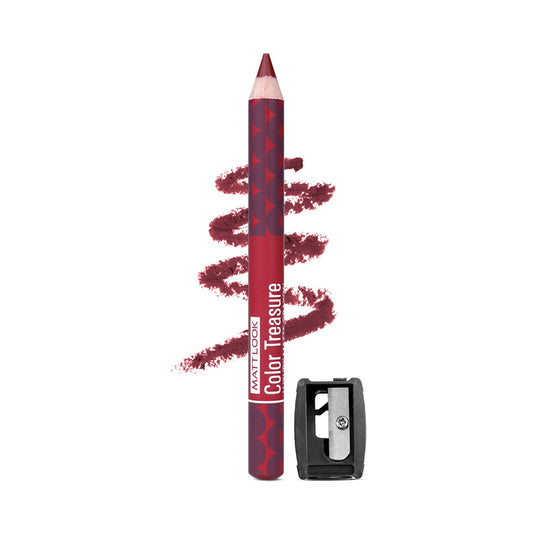 Matt Look Color Treasure Luxury Matte Lip Pencil Crayon - 06 Pure Hollywood 