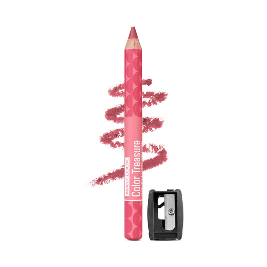 Matt Look Color Treasure Luxury Matte Lip Pencil Crayon - 12 Charming Pink 