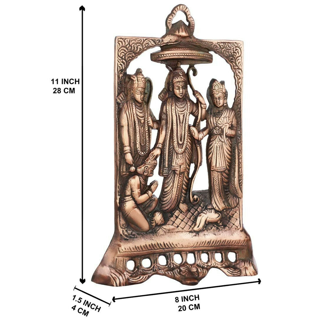 Crafthouse Brass Metal Ram Darbar Wall Hangings - Grab2buy