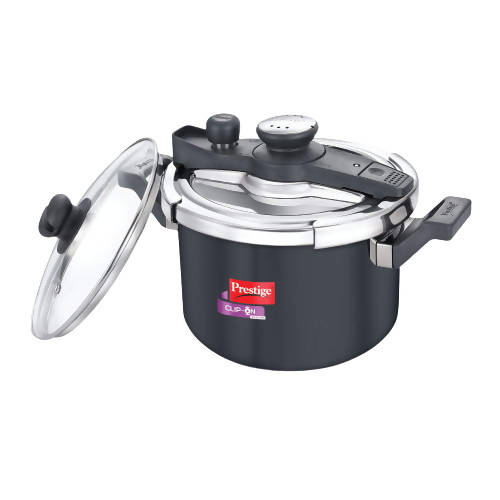 Prestige Svachh Clip-on Hard Anodised Pressure cooker | Grab2Buy