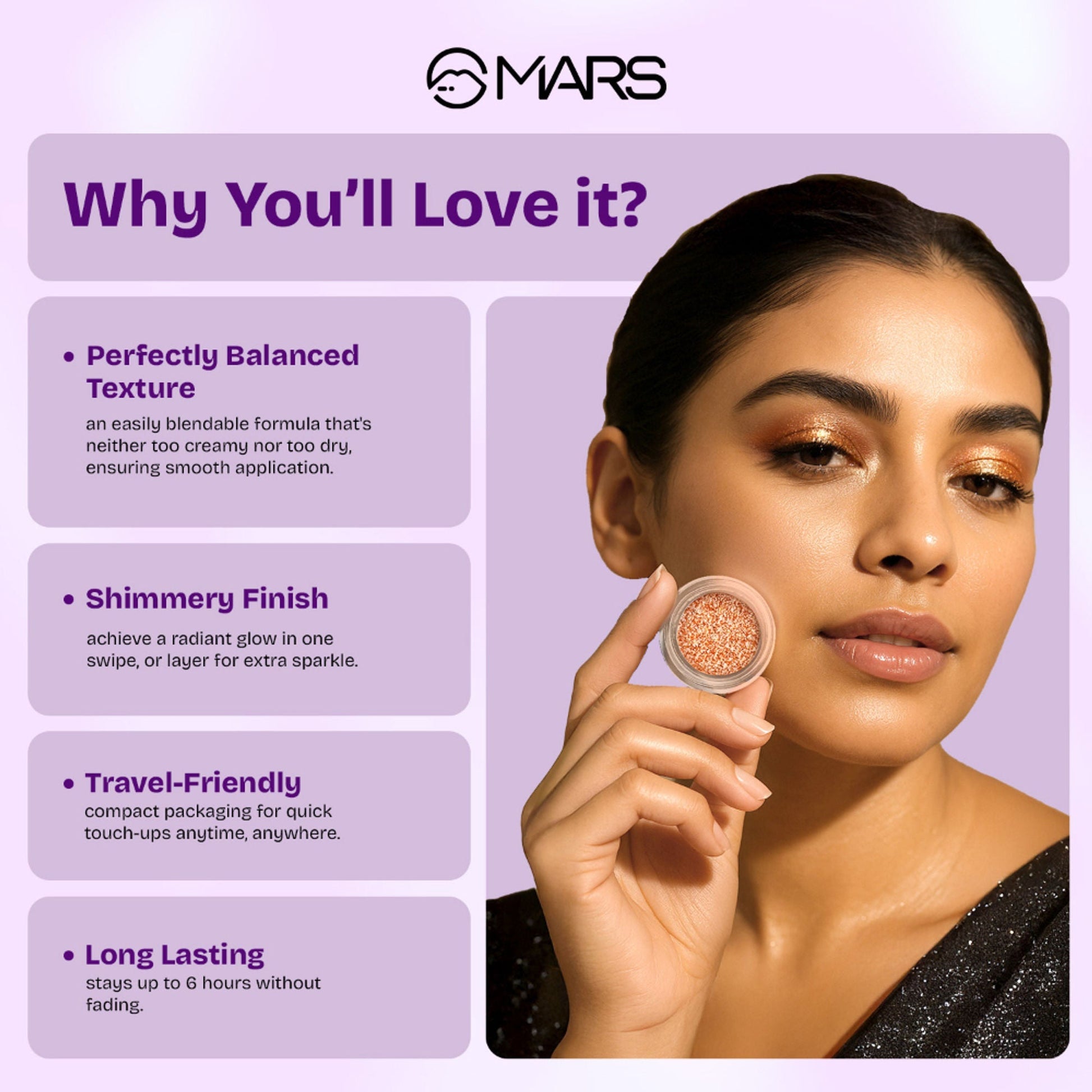 MARS Cosmetics Starlit Pot Eyeshadow - 04 