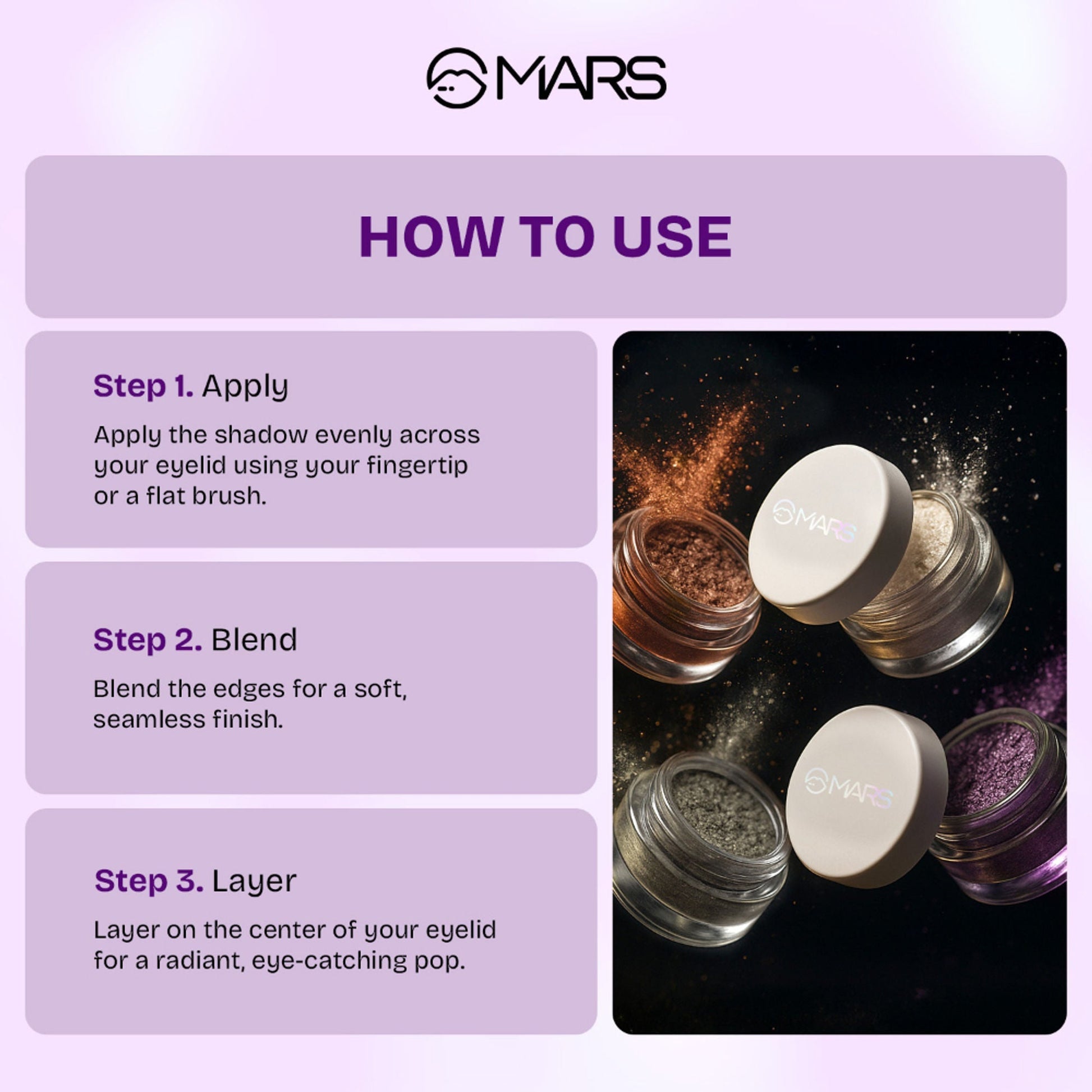 MARS Cosmetics Starlit Pot Eyeshadow - 04 