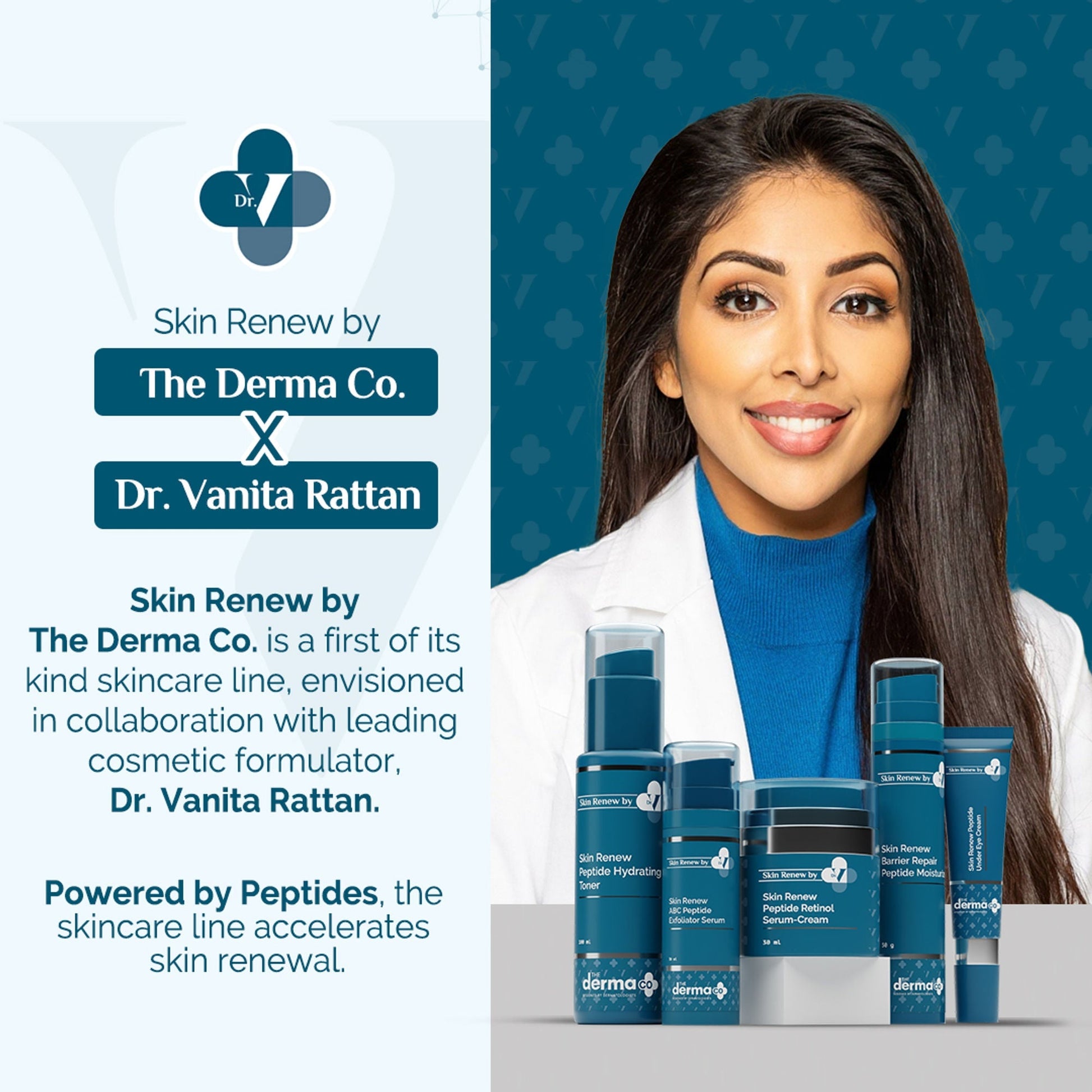 The Derma Co Dr. V Skin Renew Skin Renew Peptide Under Eye Cream  Grab2Buy The Derma Co Grab2Buy