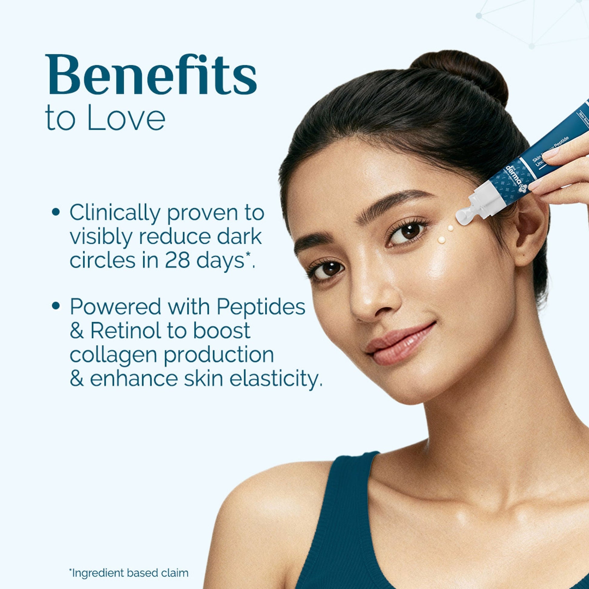 The Derma Co Dr. V Skin Renew Skin Renew Peptide Under Eye Cream  Grab2Buy The Derma Co Grab2Buy