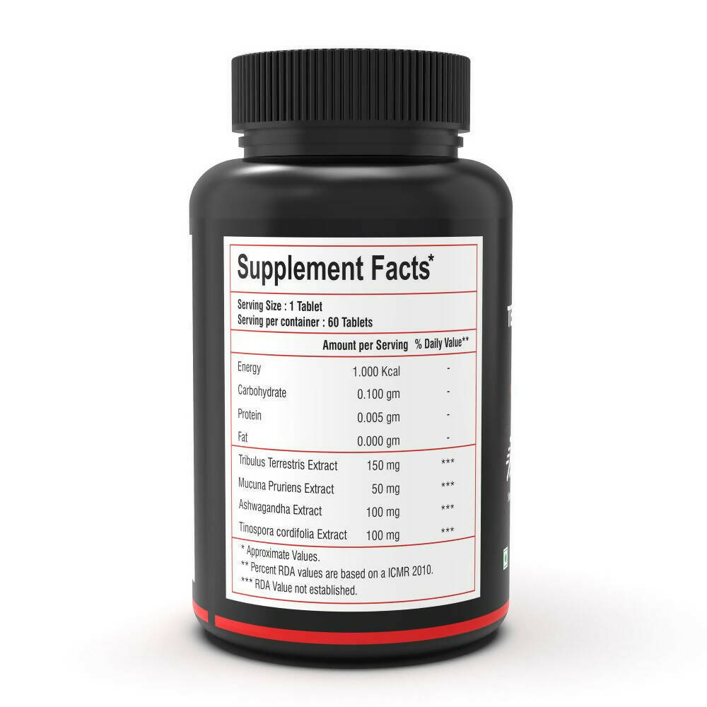 NutritJet Men’s Testosterone Booster Tablets 