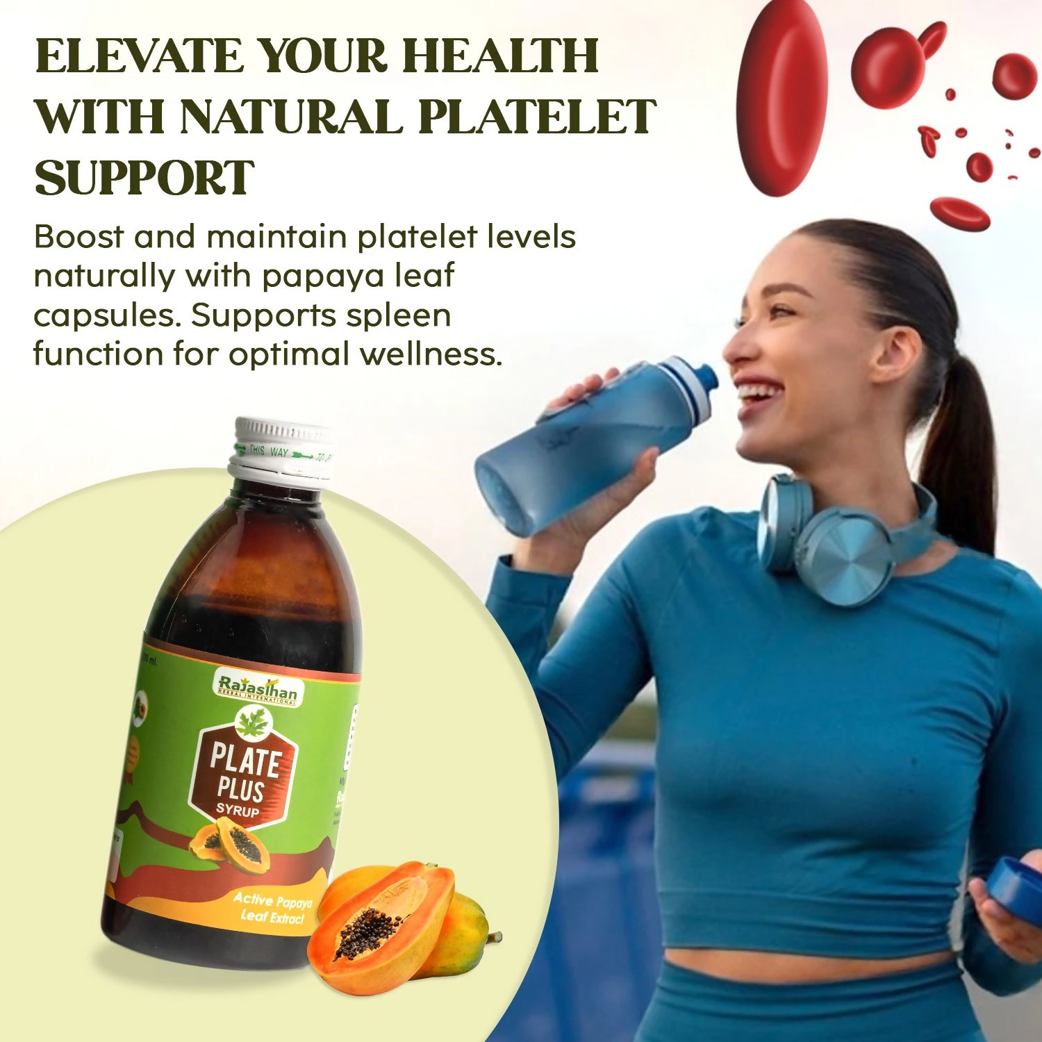 Rajasthan Herbals Plate Plus Syrup 