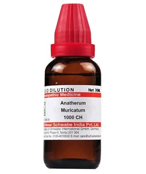 Dr. Willmar Schwabe India Anatherum Muricatum Dilution 