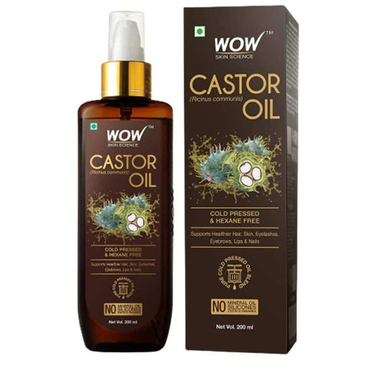 Wow Skin Science Castor Oil 200ml  Grab2Buy Wow Skin Science Grab2Buy